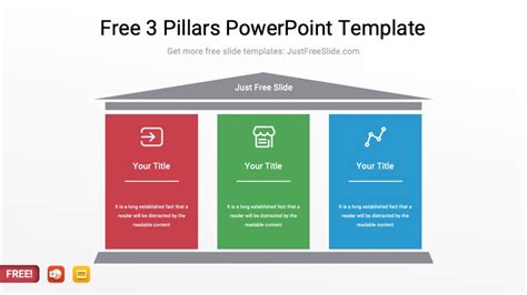 Pillars Ppt Template