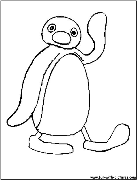 pingu coloring pages