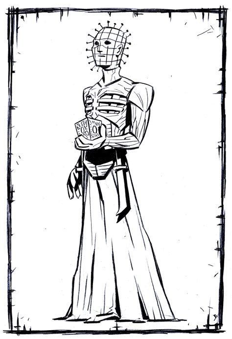 pinhead coloring pages