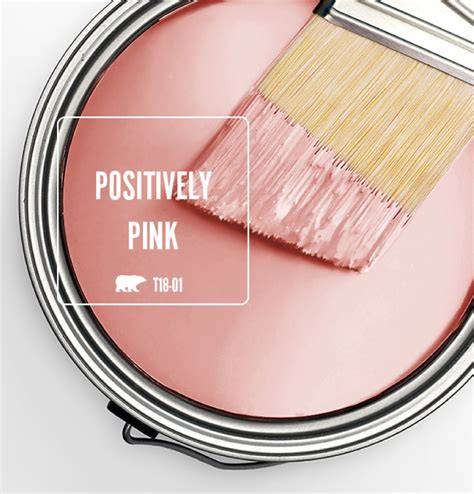pink behr paint