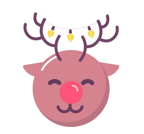 pink christmas emoji