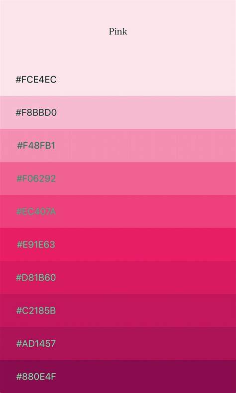 pinky red color