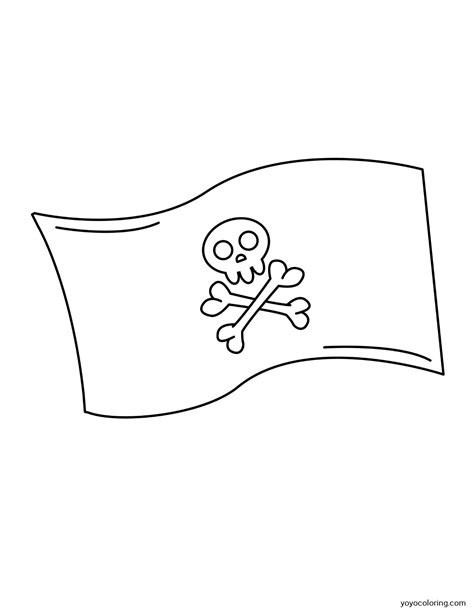pirate flag colouring