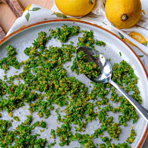 pistachio gremolata