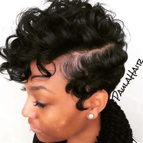 pixie cut finger waves