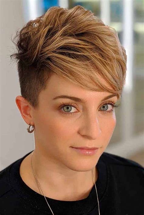 pixie cut for long oval face