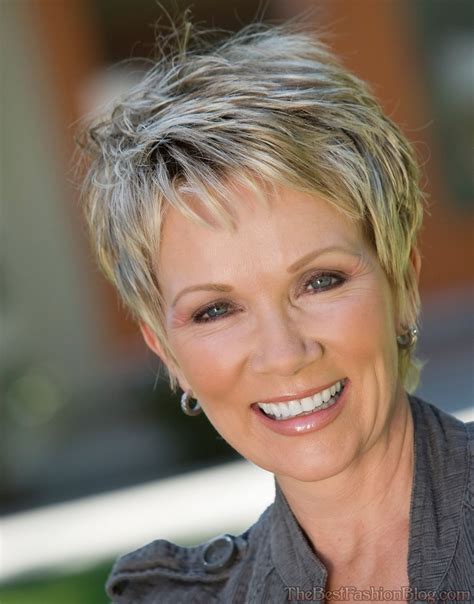 pixie cuts for thick hair over 50