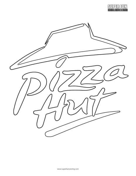 pizza hut coloring pages