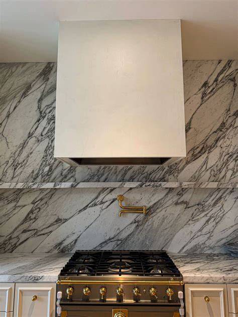 plaster range hood