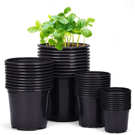 plastic nursery pots