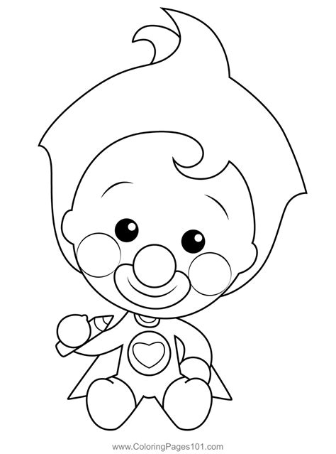 plim plim coloring pages