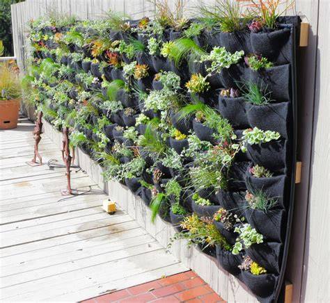 pocket hanging wall planter