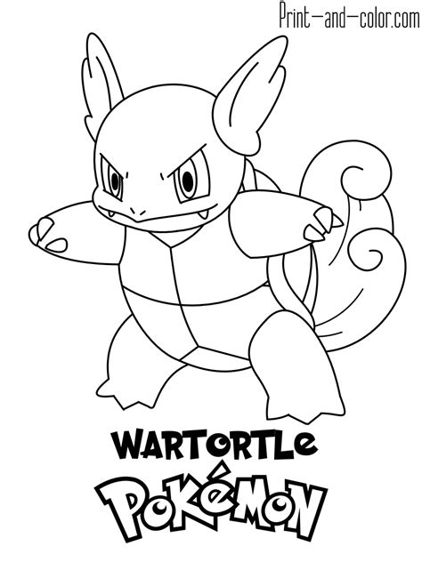 pokemon character printables