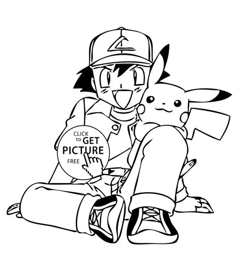 pokemon color pages black and white