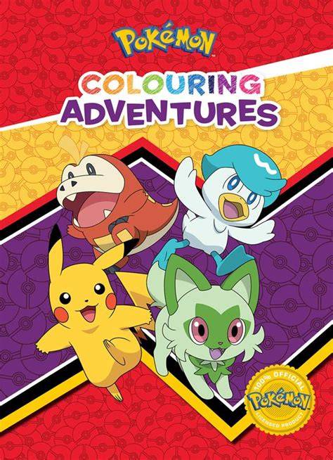pokemon colouring adventures