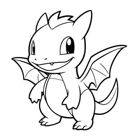 pokemon dragon coloring pages