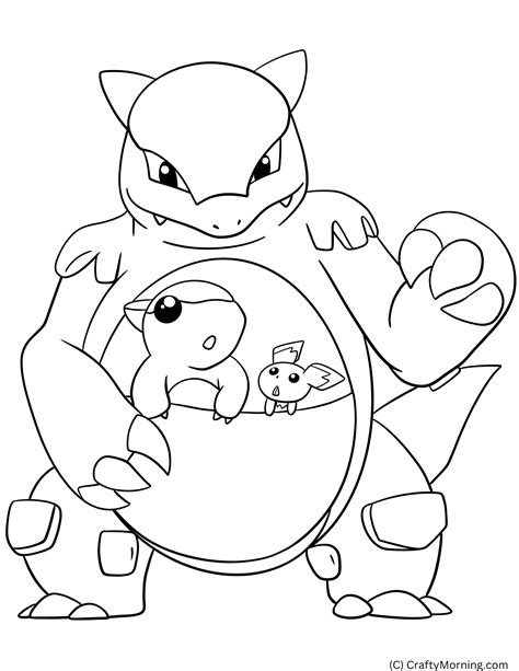 pokemon for coloring