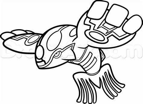 pokemon kyogre coloring pages