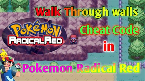 Pokemon Red Walkthrough Walls Code