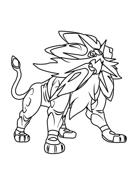 pokemon sun and moon coloring pages