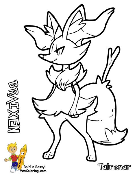 pokemon xy coloring pages