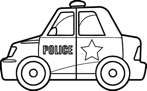 police car coloring pages pdf