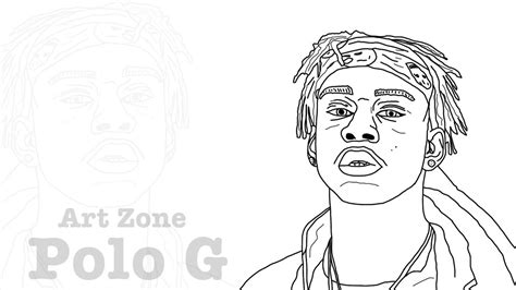 polo g coloring pages