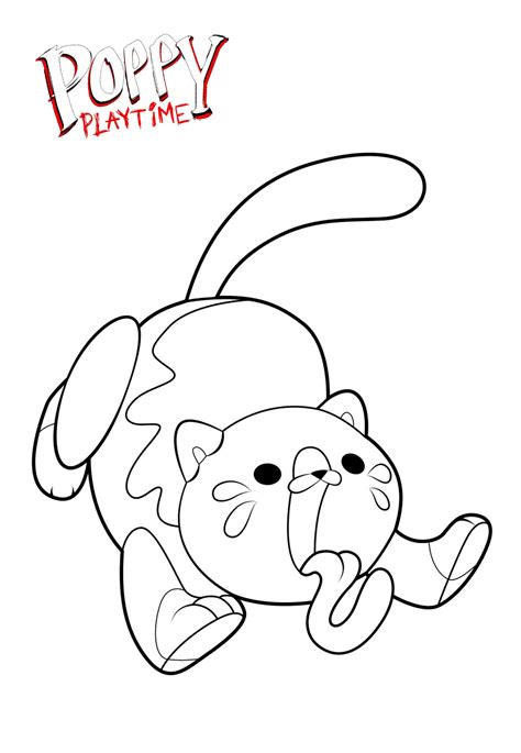 poppy's playtime coloring pages