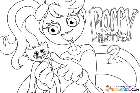poppy playtime chapter 2 coloring pages