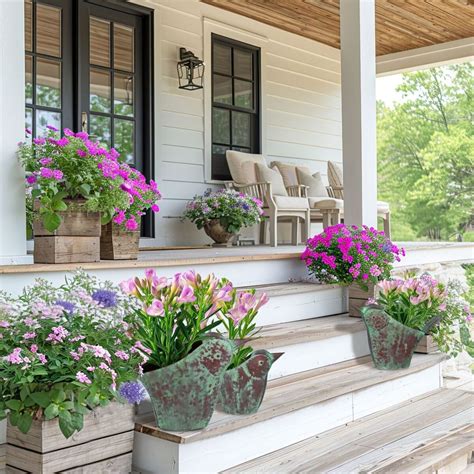 porch flower pots