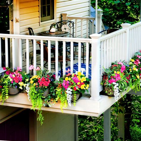 porch railing planters