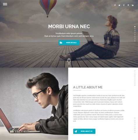 Portfolio Template For Wordpress
