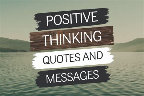 positive thinking