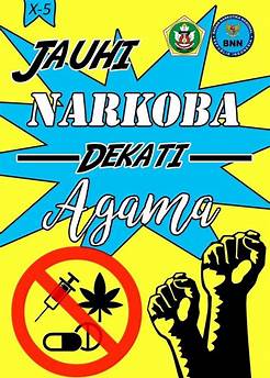 Poster Narkoba Street Art