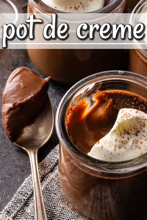 pot de creme cups