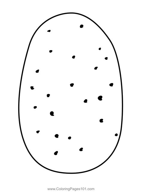 potato coloring pages