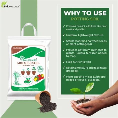 potting soil with fertilizer