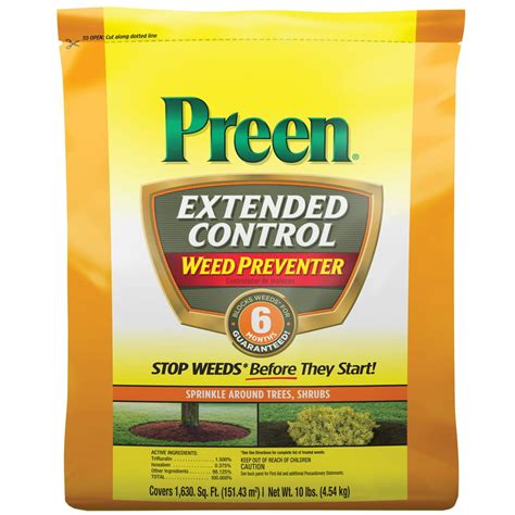 preen extended weed control
