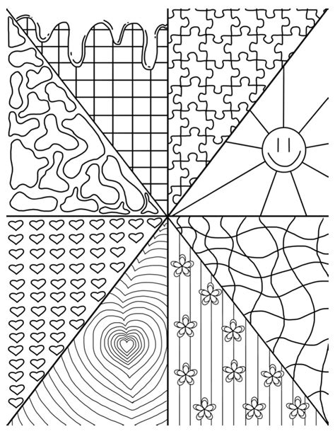 preppy coloring pages printable