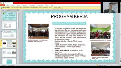 Presentasi hasil KKN