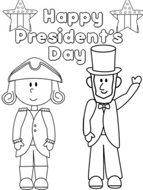 president day coloring pages