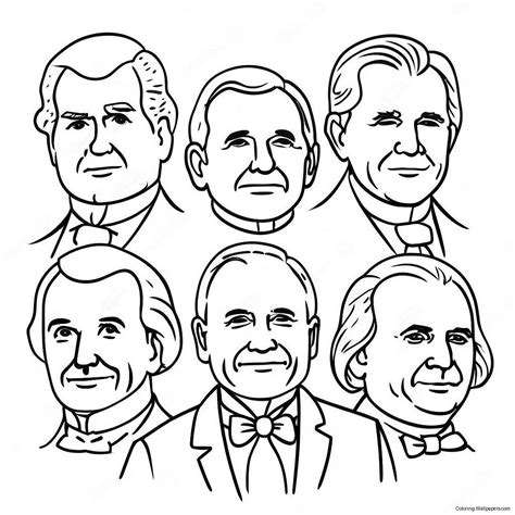 presidents coloring pages pdf