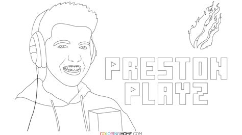 preston coloring pages