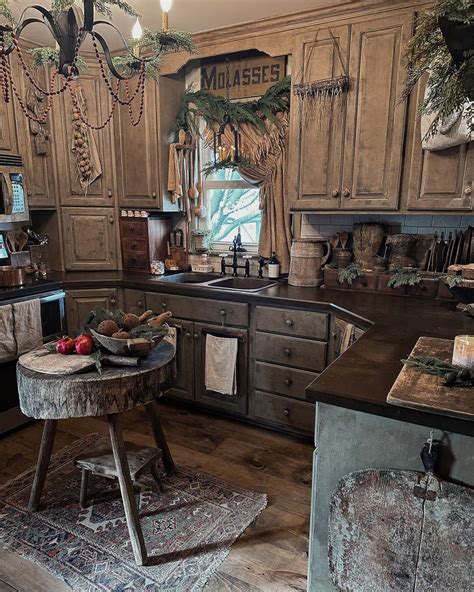 primitive kitchen decor