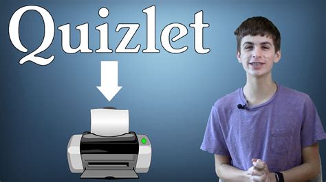 print quizlet