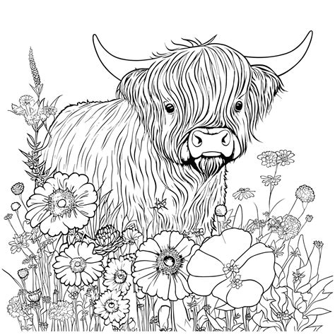 printable cow coloring pages for adults