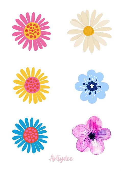 Printable Flower Art