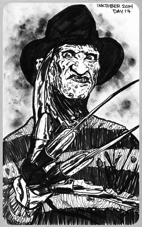 printable freddy krueger coloring pages