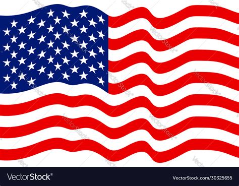 Printable High Resolution American Flag