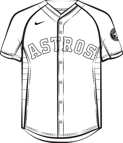 printable houston astros coloring pages